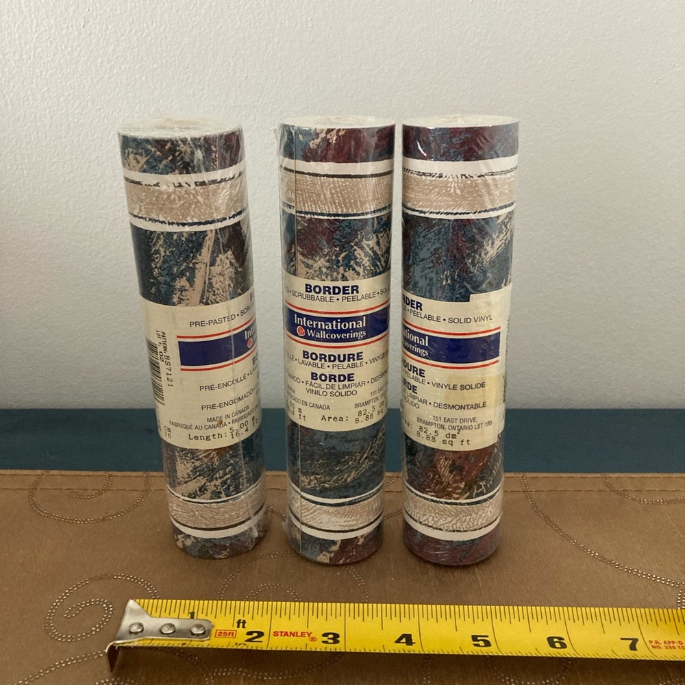 Unopened Vintage Wallpaper Border!